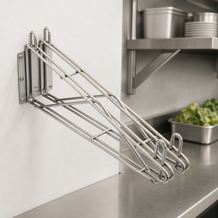 Product image #3 for Eagle Group Stationary Wire Wall-Mount Shelf Bracket for 14-Inch Deep Shelf