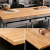 Thumbnail image #3 for John Boos Edge Grain Laminated Northern Hard Rock Maple Work Table Top, 144 Inches x 30 Inches x 1-1/2 Inches
