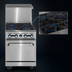 Thumbnail image #3 for Imperial Pro Series 36-Inch Gas Restaurant Range with 3 Open Burners, 3 Step-Up Burners and Convection Oven