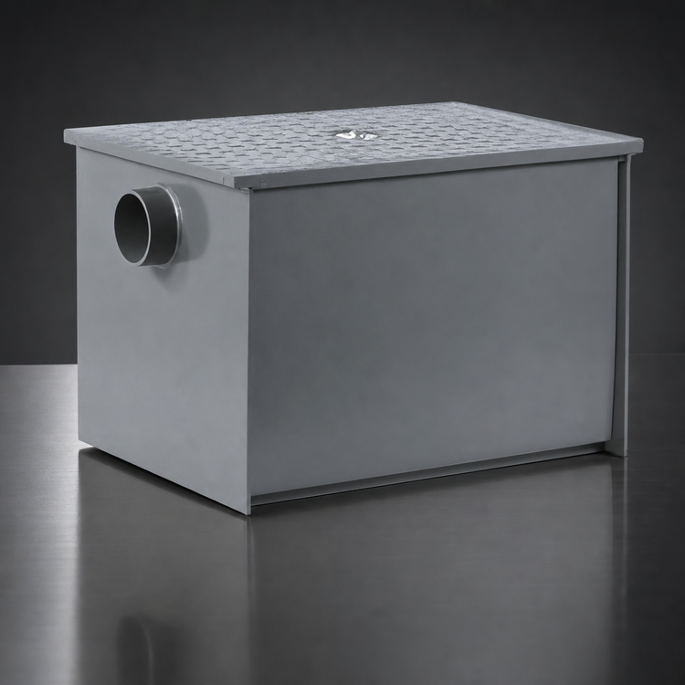 Product image #3 for Dormont WD-35 Grease Interceptor, 35 GPM, 70 lb. Capacity, 3-Inch Inlet & Outlet