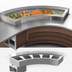Thumbnail image #3 for Randell Drop-In Curved Refrigerated Cold Food Unit, 3-Pan Full-Size, Self-Contained R290