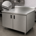 Thumbnail image #3 for Advance Tabco Special Value Economy Enclosed Work Table Cabinet Base, 96