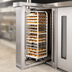 Thumbnail image #3 for Adamatic/Revent C-Lift Roll-In Oven Rack with Stainless Steel Lift, 10-Pan Capacity, Single-Side Load