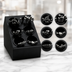 Thumbnail image #3 for Dispense-Rite CTSH-6BT 6-Compartment Countertop Silverware Organizer with Inserts, Black Polystyrene