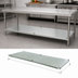 Thumbnail image #3 for Heavy-Duty Galvanized Work Table Undershelf for 108 x 36 Inch Tables
