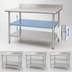 Thumbnail image #3 for Eagle Group Adjustable Galvanized Work Table Undershelf for 36