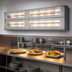 Thumbnail image #3 for Hatco Glo-Ray Lighted Double Infrared Strip Heater, 132-Inch, 5.3 kW, Aluminum