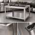 Thumbnail image #3 for Stainless Steel Equipment Stand for Double Chamber Fuoco Digital Series Ovens