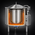 Thumbnail image #3 for Legion Low-Rim 100-Gallon Gas-Fired Self-Contained Stationary Kettle with 304 Stainless Steel Liner