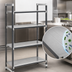 Thumbnail image #3 for Cambro Camshelving Elements XTRA 4-Shelf Solid Stationary Starter Unit, 48-Inch Wide x 21-Inch Deep x 72-Inch High, Speckled Gray