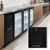 Thumbnail image #3 for Continental Refrigerator BB79NGDPT 79-Inch Six-Door Pass-Thru Refrigerated Back Bar Cooler