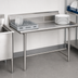 Thumbnail image #3 for Eagle Group Spec-Master Straight Clean Dishtable, 60 x 30 Inches, Left-to-Right Operation, 14/304 Stainless Steel Top