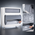Thumbnail image #3 for Follett SmartGATE SG860S-48 Upright 860 lb. Single Door Ice Bin