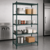 Thumbnail image #3 for Omcan USA 60 Inch W x 18 Inch D x 72 Inch H Stationary 4-Shelf Epoxy Coated Wire Shelving Unit