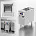 Thumbnail image #3 for Rosito Bisani CPE1 Electric Single-Tank Floor Model Pasta Cooker with Automatic Water Fill