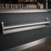 Thumbnail image #3 for Glastender 45-Inch Single Speed Rail with Open Step-and-Rail Design