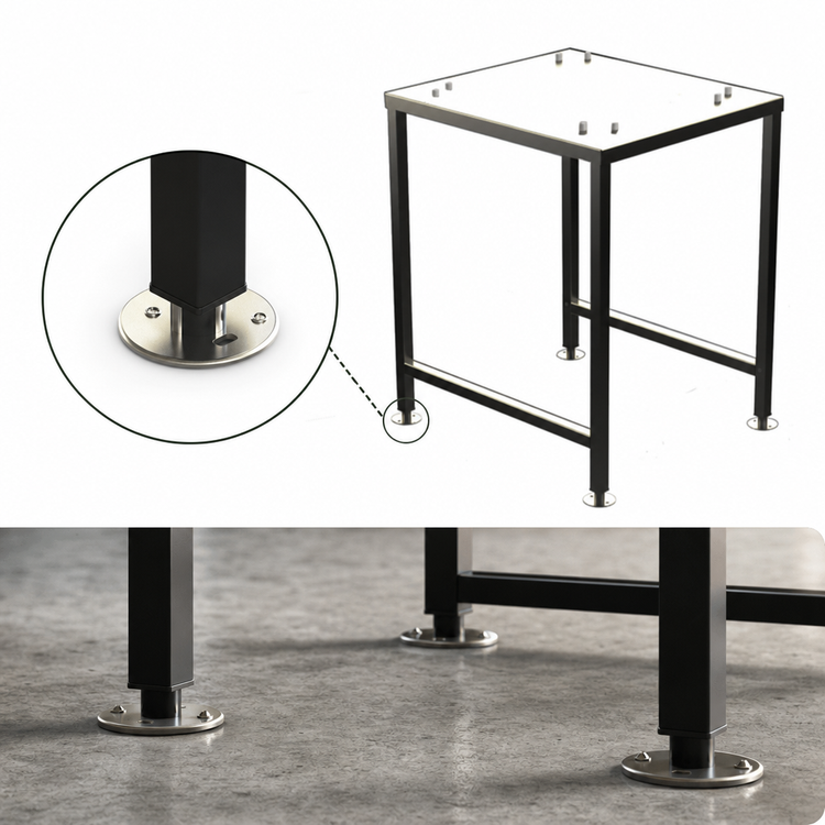 Product image #2 for Alto-Shaam CTX Stainless Steel Equipment Stand with Seismic Feet