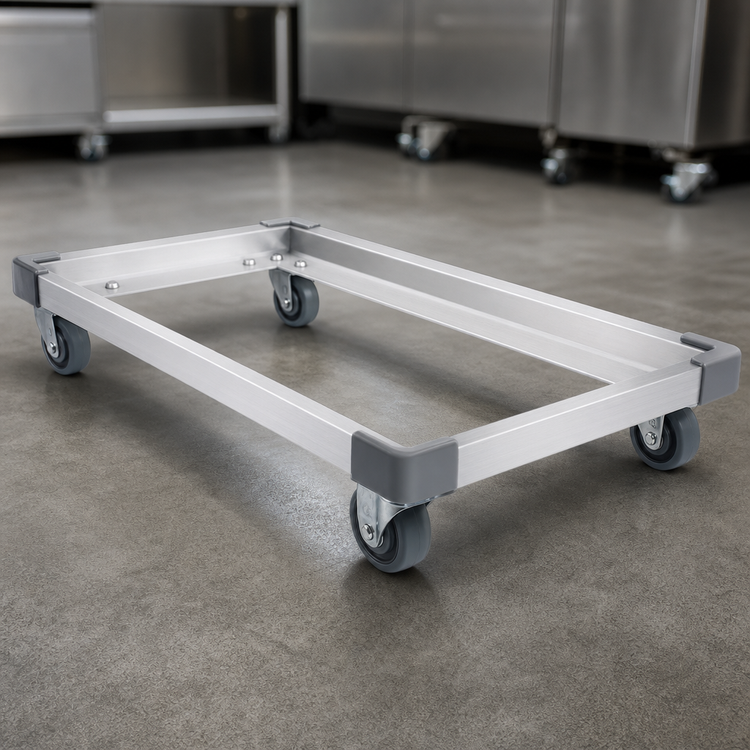 Product image #3 for Metro Made-To-Order 42 x 24 Inch Aluminum Truck Dolly Frame with Wraparound Bumper