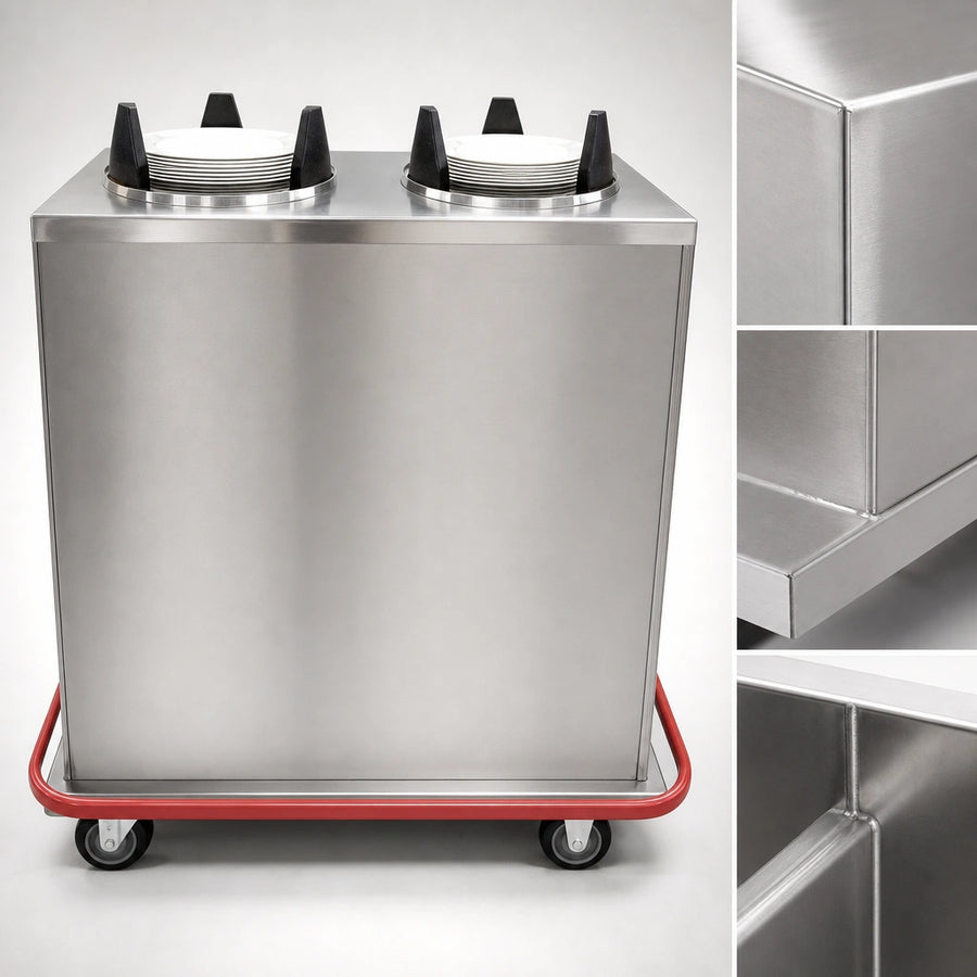 Completely Welded Stainless Steel Construction