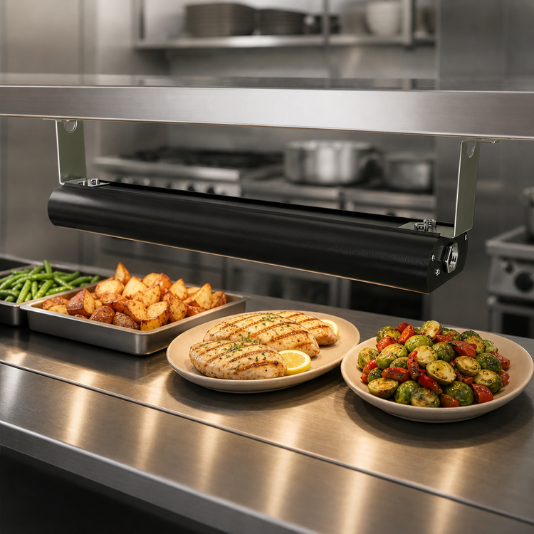 Product image #3 for Vollrath Low Profile Unlighted Single 48-Inch Strip Heat Lamp