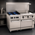 Thumbnail image #3 for Vulcan Endurance 60-Inch Commercial Gas Range with 4 Burners, 36-Inch Griddle, Standard Oven and Convection Oven