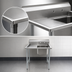 Thumbnail image #3 for Eagle Group 414 Series 1-Compartment Sink with Left Drainboard, 24 x 24 x 13-1/2 Bowl