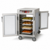 Thumbnail image #3 for Metro C5 6 Series Mobile Half-Height Pass-Thru Heated Holding Cabinet with Combination Doors and Universal Wire Slides