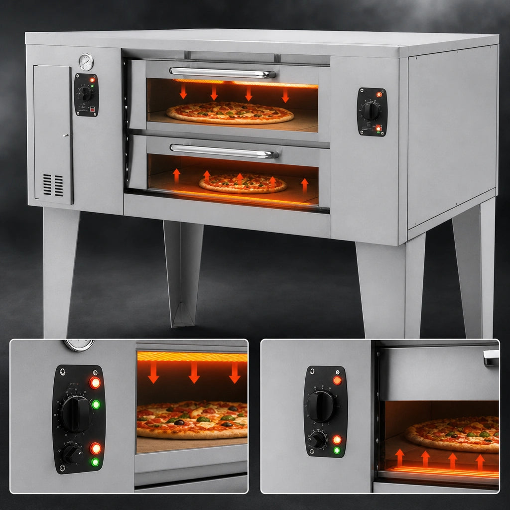 Independent Top and Bottom Heat Control