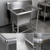 Thumbnail image #3 for John Boos Pro-Bowl 1-Compartment Sink with Right Drainboard, 64-3/16 x 29-1/2 x 44-1/16 Inches, 14-Gauge 300-Series Stainless Steel