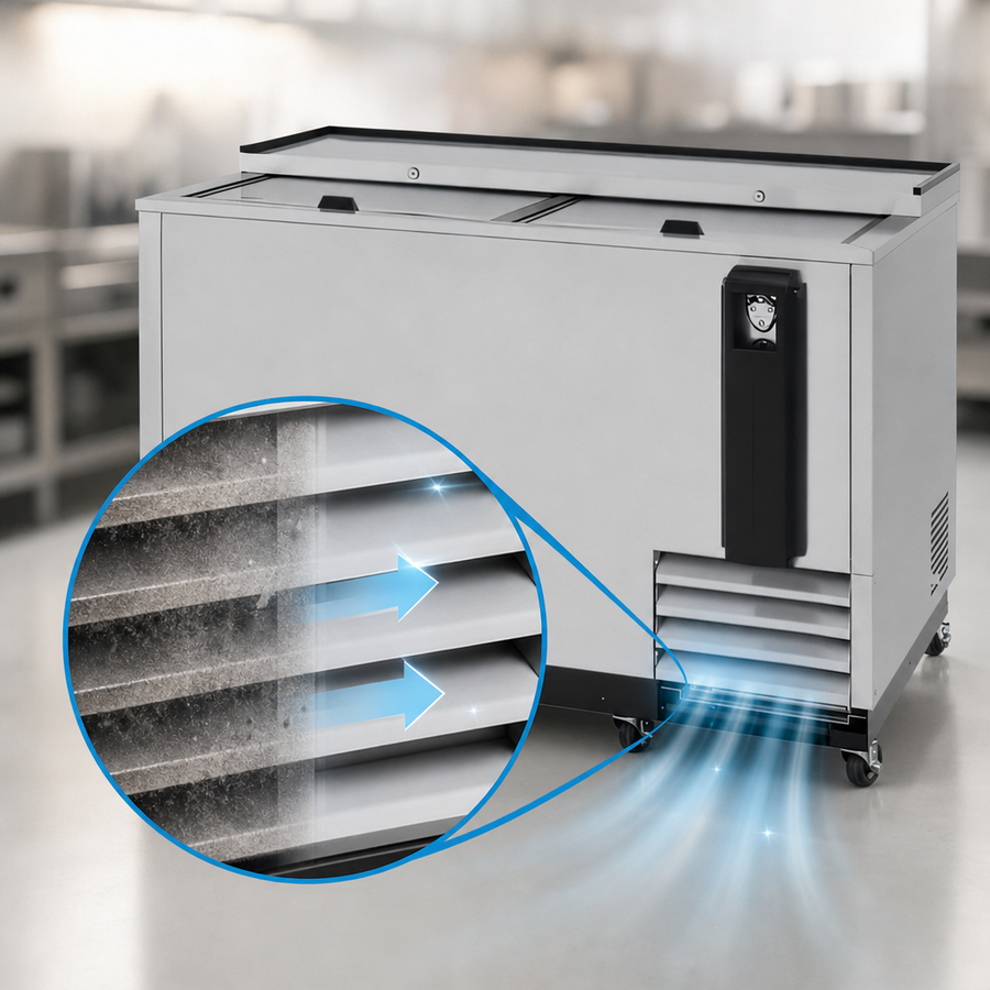 Self-Cleaning Condenser