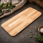 Thumbnail image #3 for Omcan USA 81215 Beech Wood Rectangular Pizza Serving Board, 31.5 x 12 x 0.5 Inch, Handle-Free