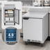 Thumbnail image #4 for Beverage-Air WTF24AHC 24-Inch One-Section Worktop Freezer with Solid Door, 4.9 Cu. Ft.