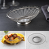 Thumbnail image #3 for American Metalcraft Oval Stainless Steel Serving Basket, 8-1/4 x 5-1/8 x 2-1/2 Inches