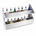 Thumbnail image #3 for John Boos Double-Tier Underbar Speed Rail, 42 Inch, Keyhole Mount, Stainless Steel