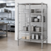 Thumbnail image #3 for QuadTruss Stationary Stainless Steel Wire Security Cage with Dual Locking Doors, 33.25 x 33.25 x 67 Inches