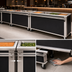 Thumbnail image #3 for DineXpress DXP2HF 2-Well Electric Mobile Hot Food Counter