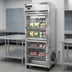 Thumbnail image #2 for Continental Refrigerator 1FENSAGDHD One-Section Extra-Wide Reach-In Display Freezer with Half-Height Glass Doors