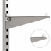 Thumbnail image #3 for Right-Hand 21-Inch Single Knob Stainless Steel Shelf Bracket for Cantilevered Shelving, 395 lb. Capacity