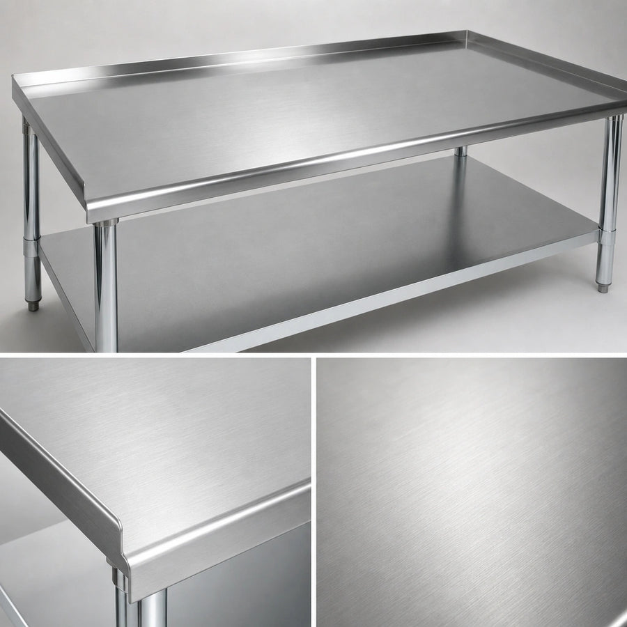 18-Gauge Stainless Steel Top