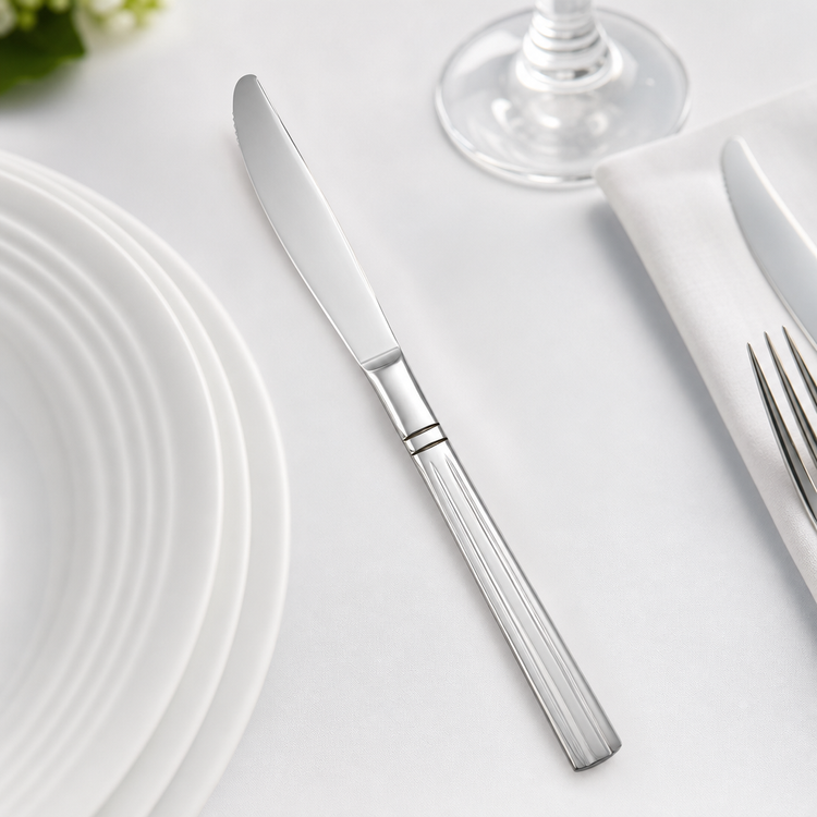 Product image #4 for Winco Regency 8-1/2-Inch Dinner Knife, 18/0 Stainless Steel, Heavyweight, Mirror Finish