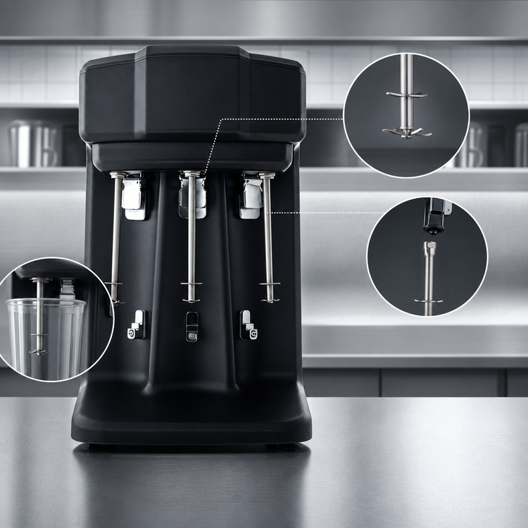 Product image #3 for Omega M3000 Triple Spindle Milkshake Machine