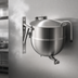 Thumbnail image #3 for Legion LTWT-30 30-Gallon Wall-Mounted Direct Steam Kettle