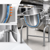 Thumbnail image #3 for Legion TWU-60 60-Gallon Direct Steam Tilting Kettle, 2/3 Jacketed