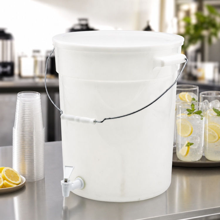 Product image #3 for Winco 6 Gallon Single Beverage Dispenser with Drip-Proof Spigot