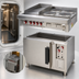 Thumbnail image #4 for Lang® Marine 36-Inch Heavy Duty Electric Range with Convection Oven Base, 2 Hot Tops and 2 French Plates