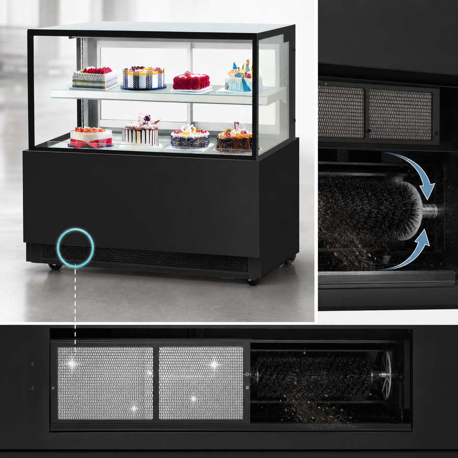 Self-Cleaning Condenser