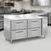 Thumbnail image #2 for Continental Refrigerator Designer Line DFA68NSSBS-D 68