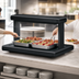 Thumbnail image #3 for Hatco Glo-Ray® 60-Inch Countertop Pass-Thru Buffet Warmer with Heated Base, Double Acrylic Sneeze Guards and 4-Pan Capacity