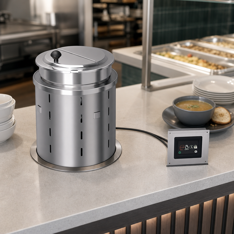Product image #3 for Hatco Built-In Dry Soup Warmer, 11 Quart, 120V