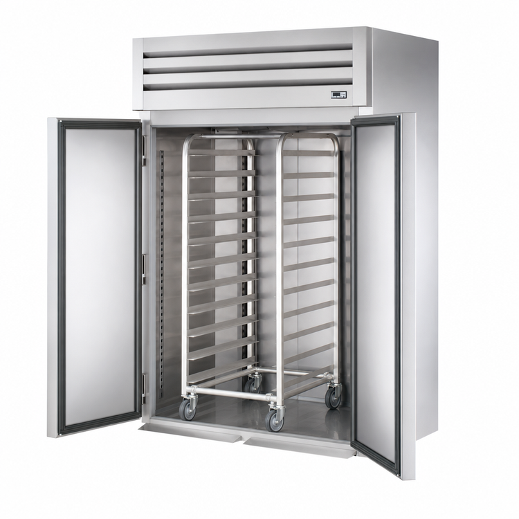 Product image #3 for True SPEC SERIES 2-Section Roll-In Freezer with Stainless Steel Doors